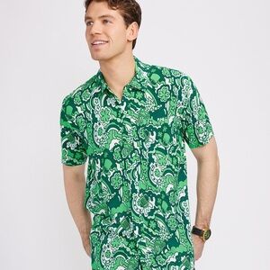 TIPSY ELVES MEN'S RETRO ST. PADDY'S BUTTON DOWN SHIRT